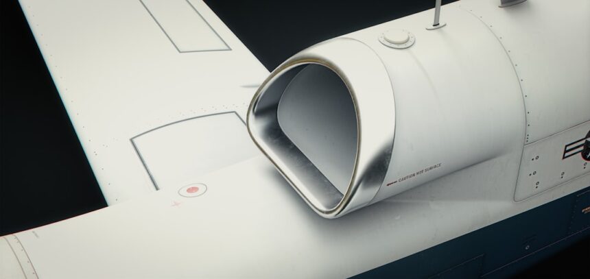 A close up of a white object on a table