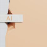A name tag with ai written on it