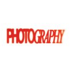 a picture of the word photography on a white background