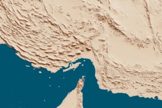 Strait of hormuz between iran and oman