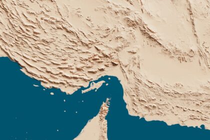 Strait of hormuz between iran and oman