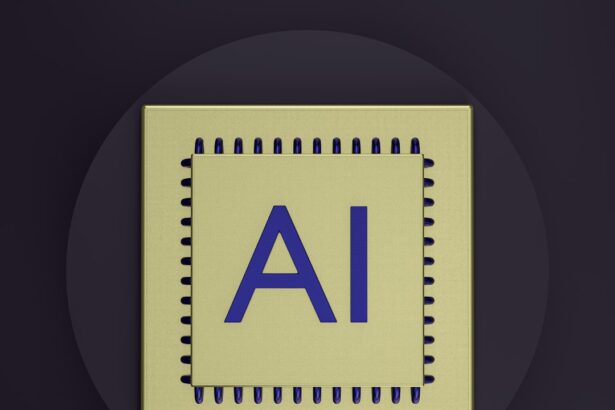 a computer chip with the letter a on it