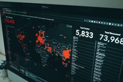 black flat screen computer monitor