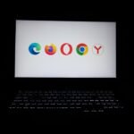 Browser logos displayed on a laptop screen