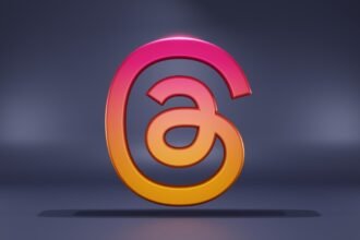 the number six is made up of orange and pink