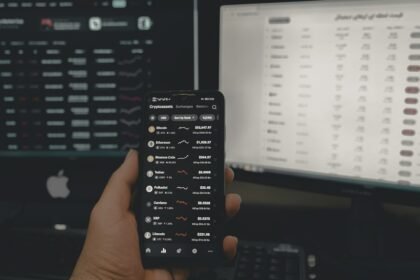 person holding black android smartphone