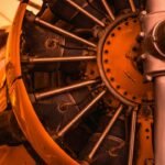 brown and grey metal machine
