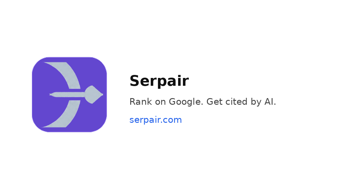 Serpair screenshot