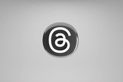 a black and white photo of a logo