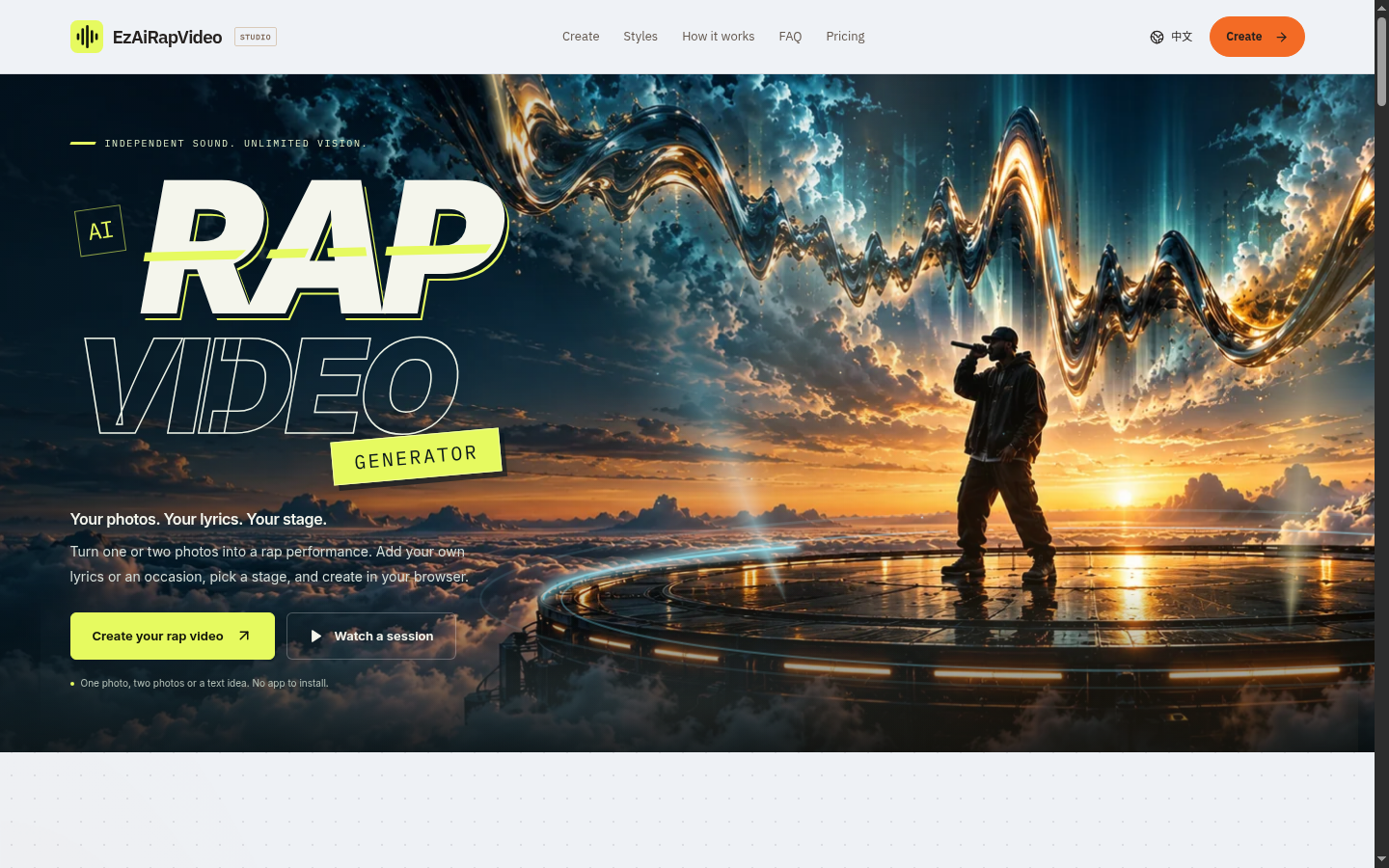 EzAiRapVideo screenshot
