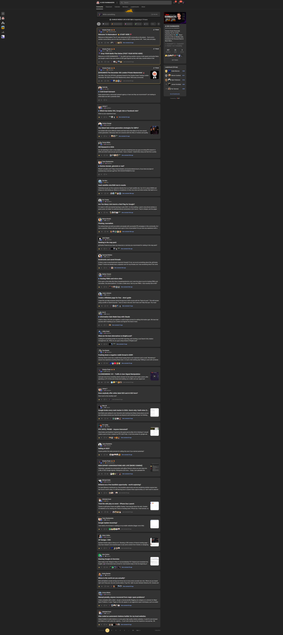 AI SEO Rainmakers screenshot