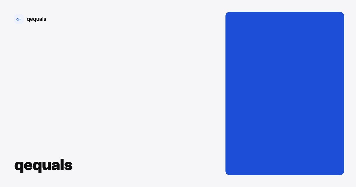 Qequals screenshot